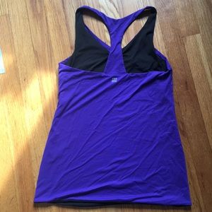 Reversible tank Victoria Secret VSX purple black